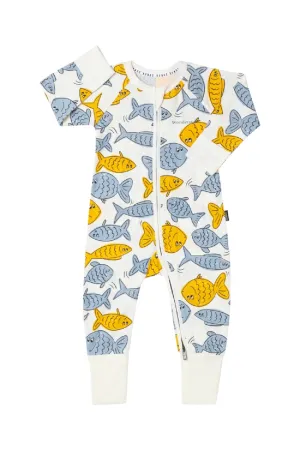 Bonds Original Zippy Wondersuit - Swim Fishy Swim