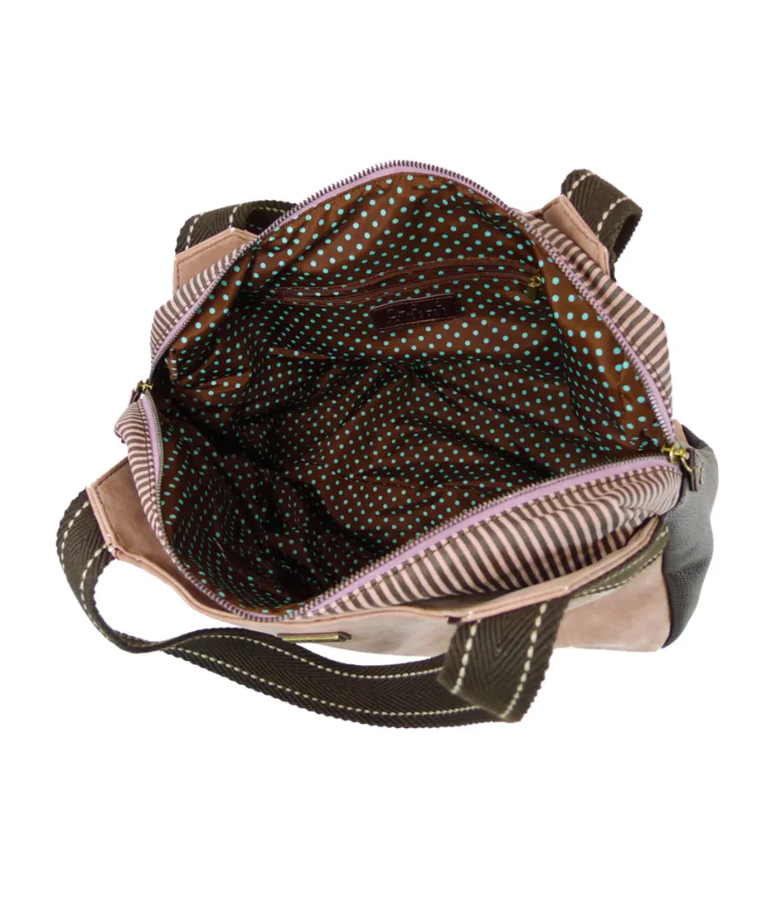 Bowling Bag - Cow Burgundy