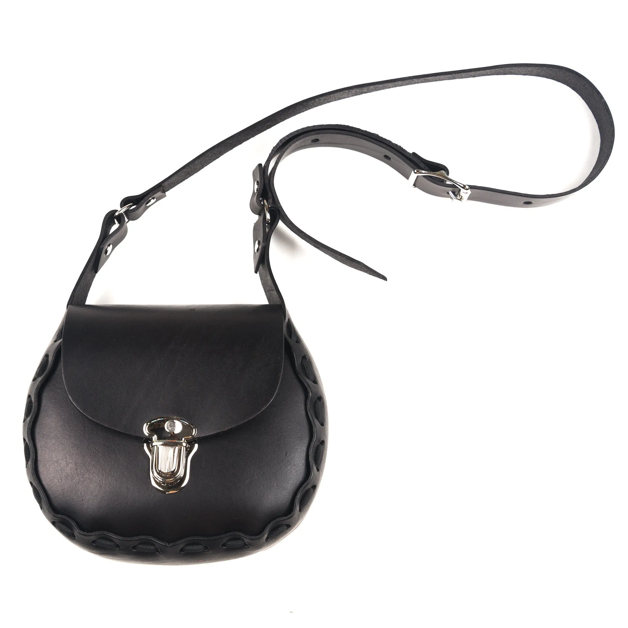 BP82P  Laced Crossbody Shoulder Bag