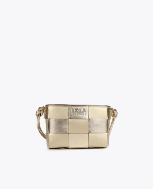 Braided crossbody bag