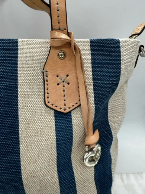 BRIGHTON blue and cream handbags