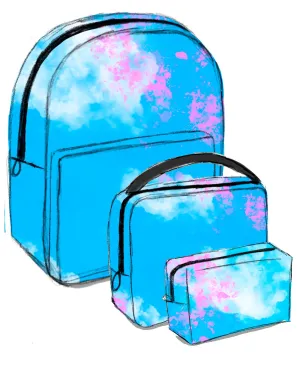 BY DELFINA SET Blue Sky