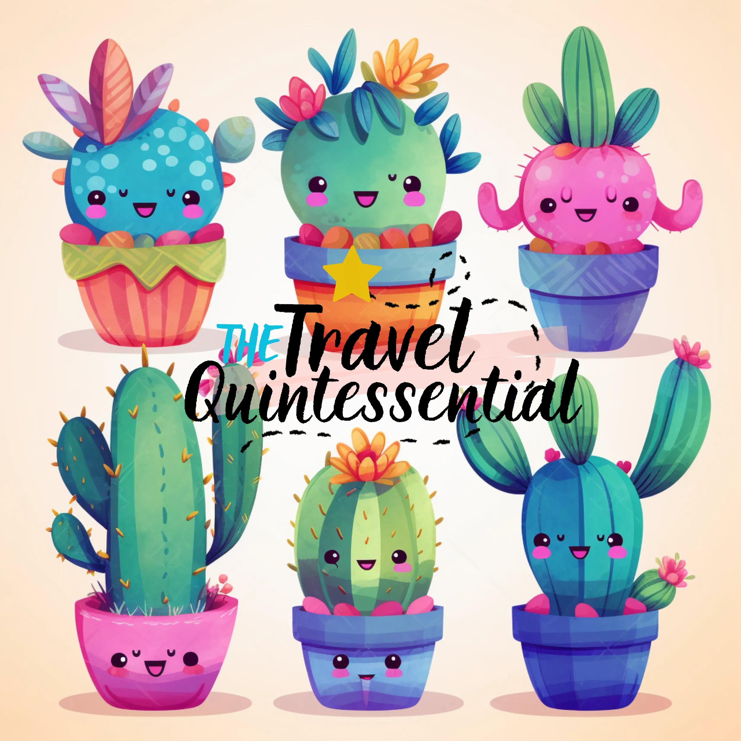 Cactus Crew Digital Art C0005