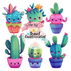 Cactus Crew Digital Art C0005