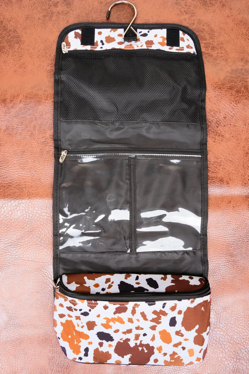Caffe Moo-cha Roll Up Cosmetic Bag