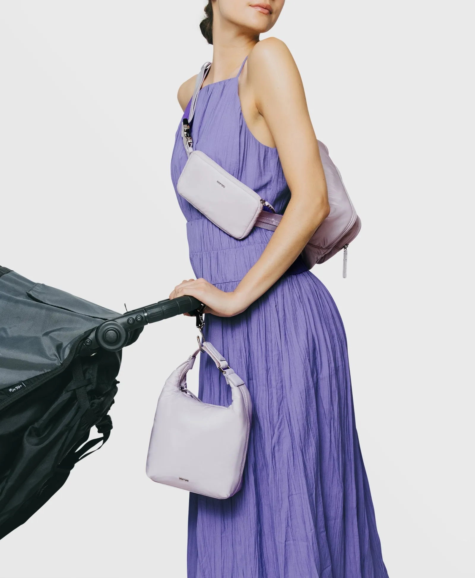 Caraa Baby Changing Sling | Orchid Nylon