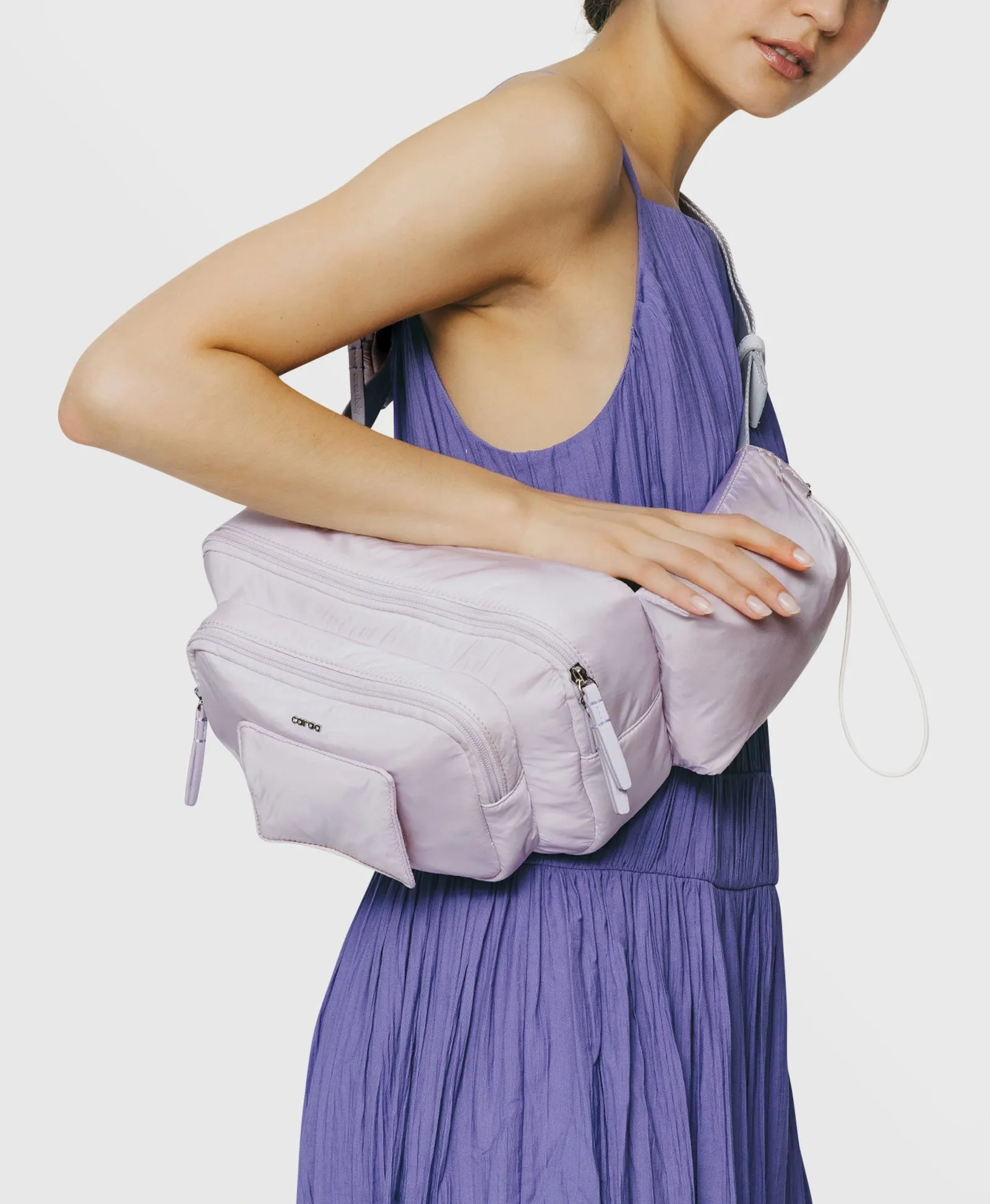 Caraa Baby Changing Sling | Orchid Nylon