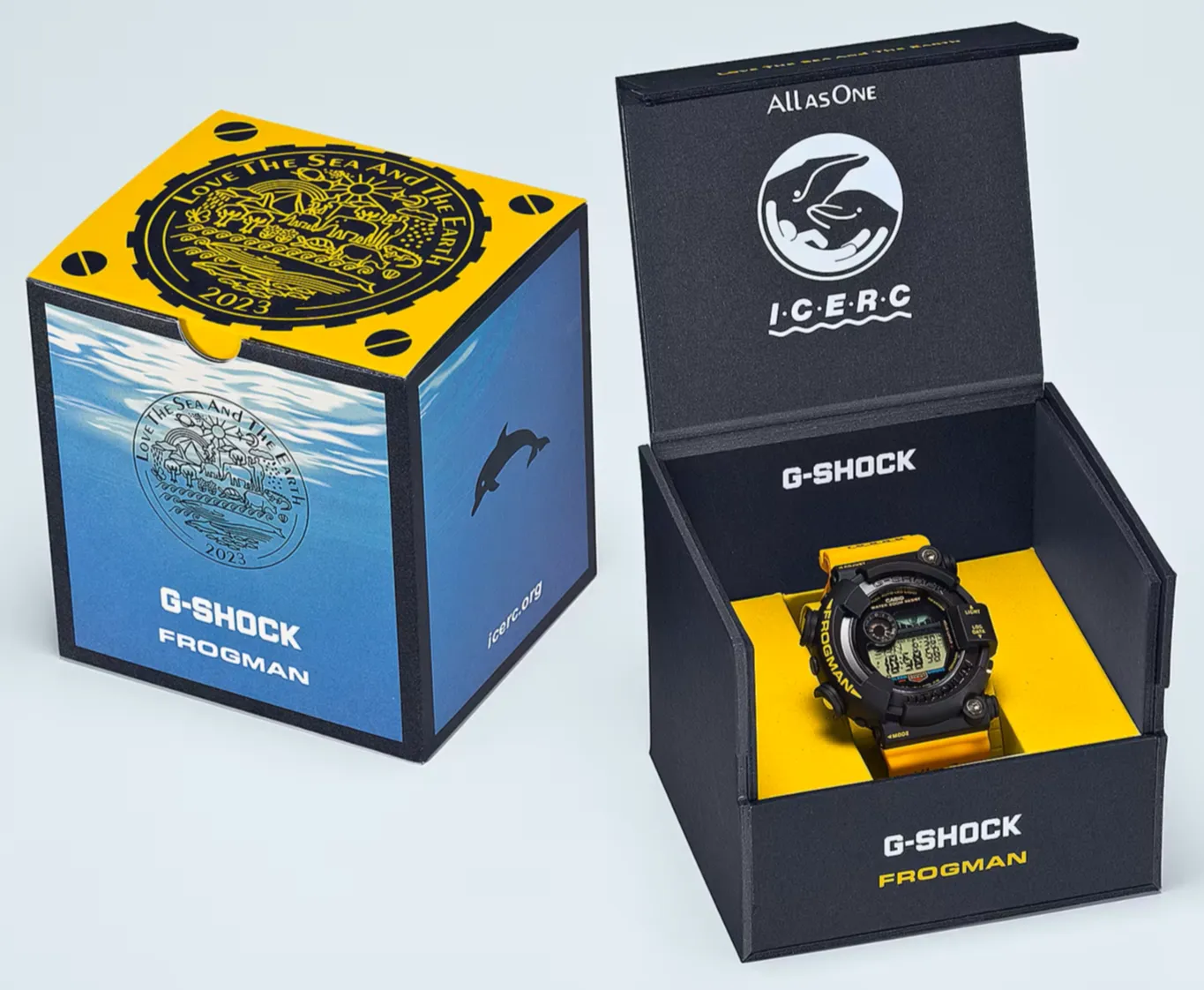 Casio G-Shock Frogman X I.C.E.R.C Love the Sea and the Earth 2023 Special Edition GW-8200K-9