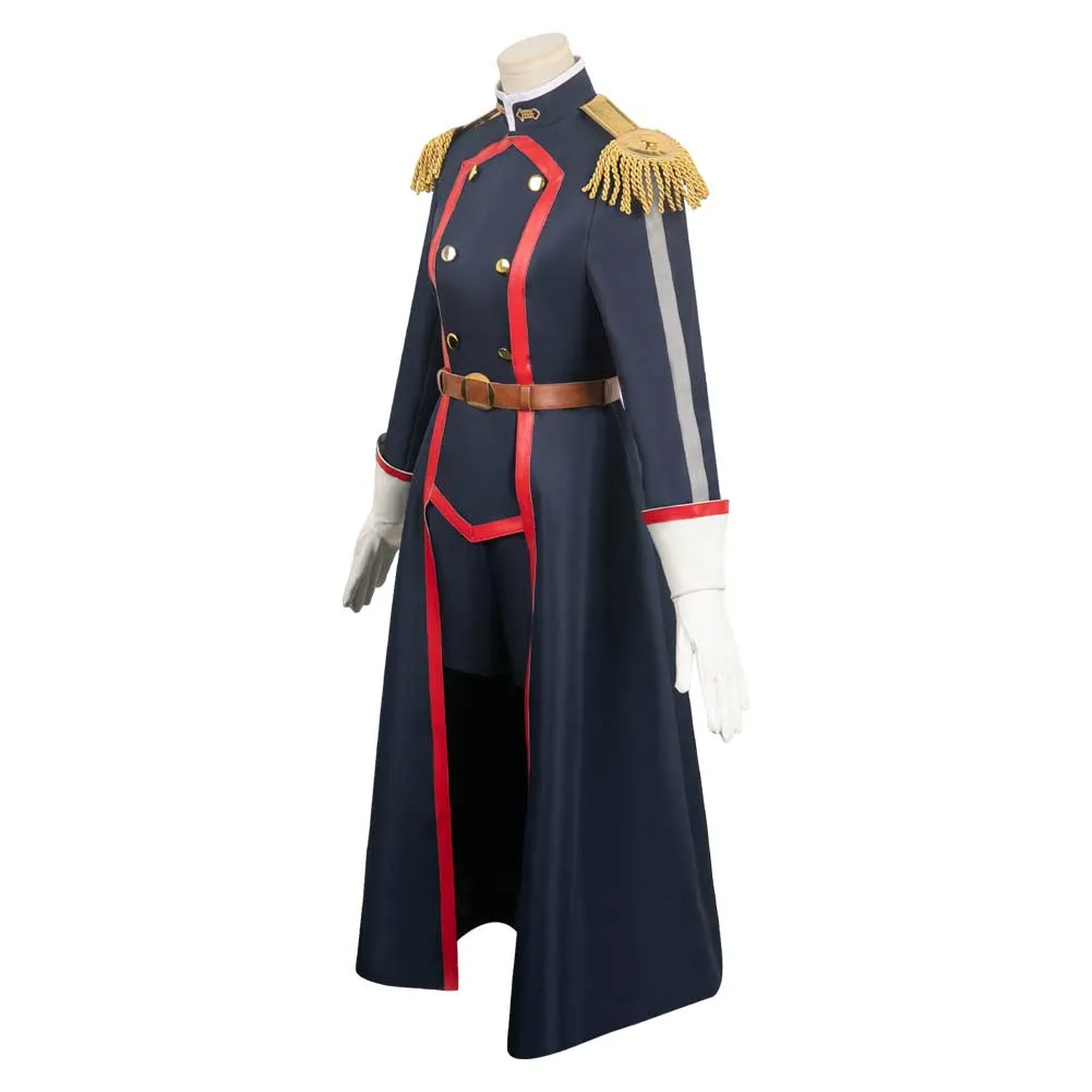 Chained Soldier Tenka Izumo  Anime Black Uniform Suit Cosplay Costume