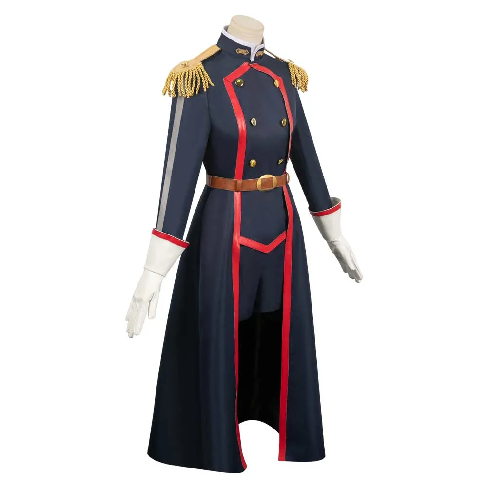 Chained Soldier Tenka Izumo  Anime Black Uniform Suit Cosplay Costume