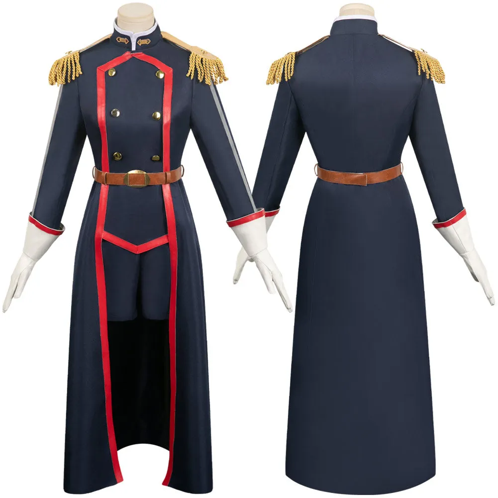 Chained Soldier Tenka Izumo  Anime Black Uniform Suit Cosplay Costume