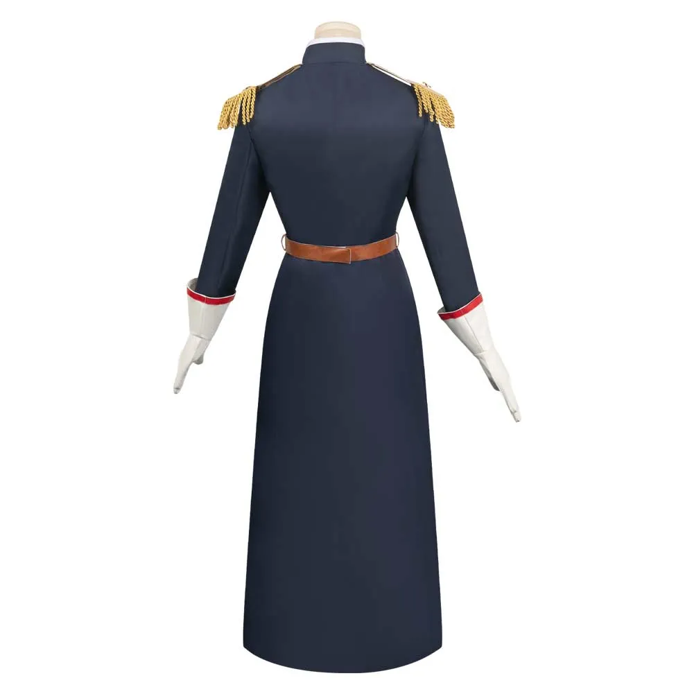Chained Soldier Tenka Izumo  Anime Black Uniform Suit Cosplay Costume