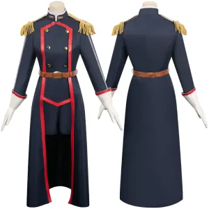 Chained Soldier Tenka Izumo  Anime Black Uniform Suit Cosplay Costume