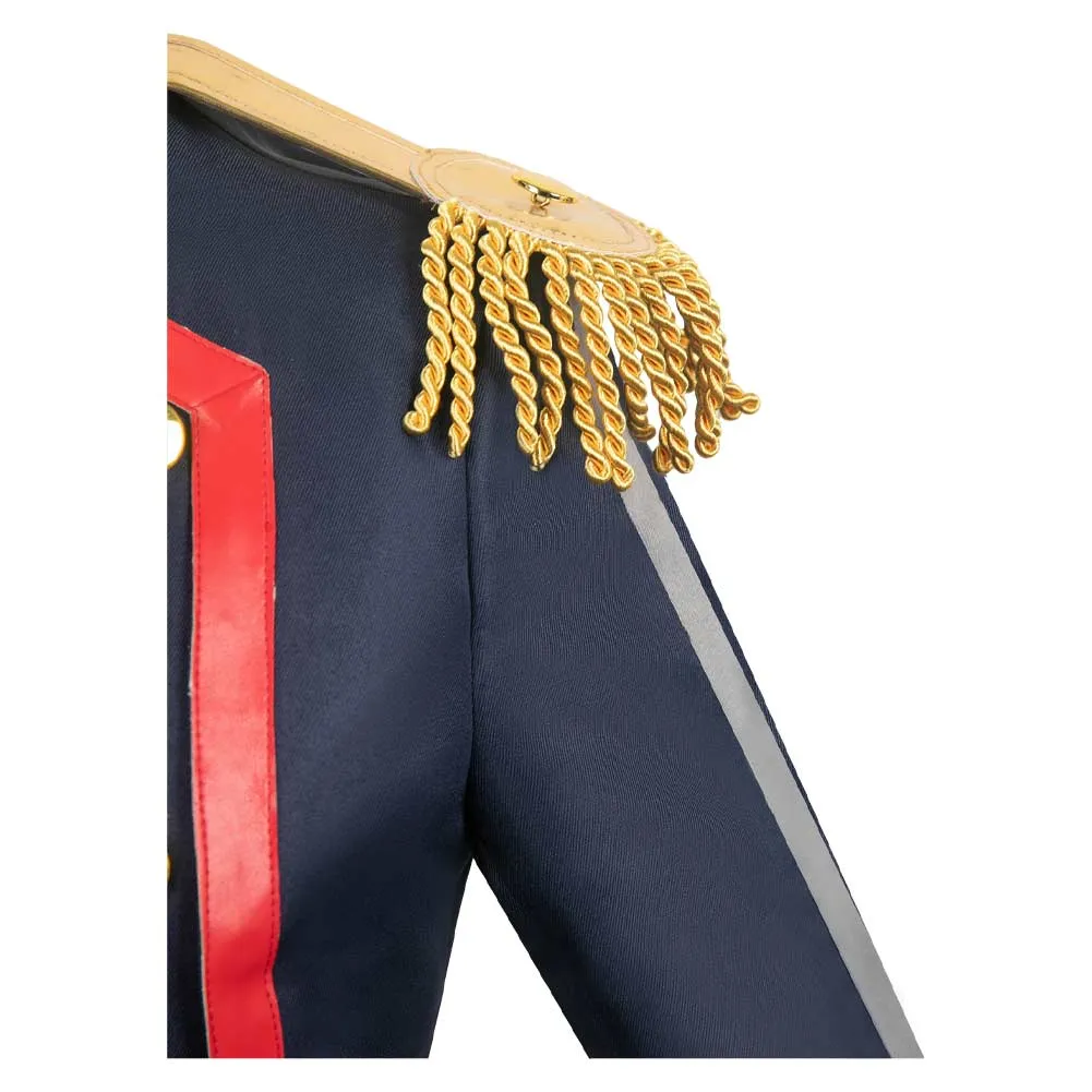 Chained Soldier Tenka Izumo  Anime Black Uniform Suit Cosplay Costume