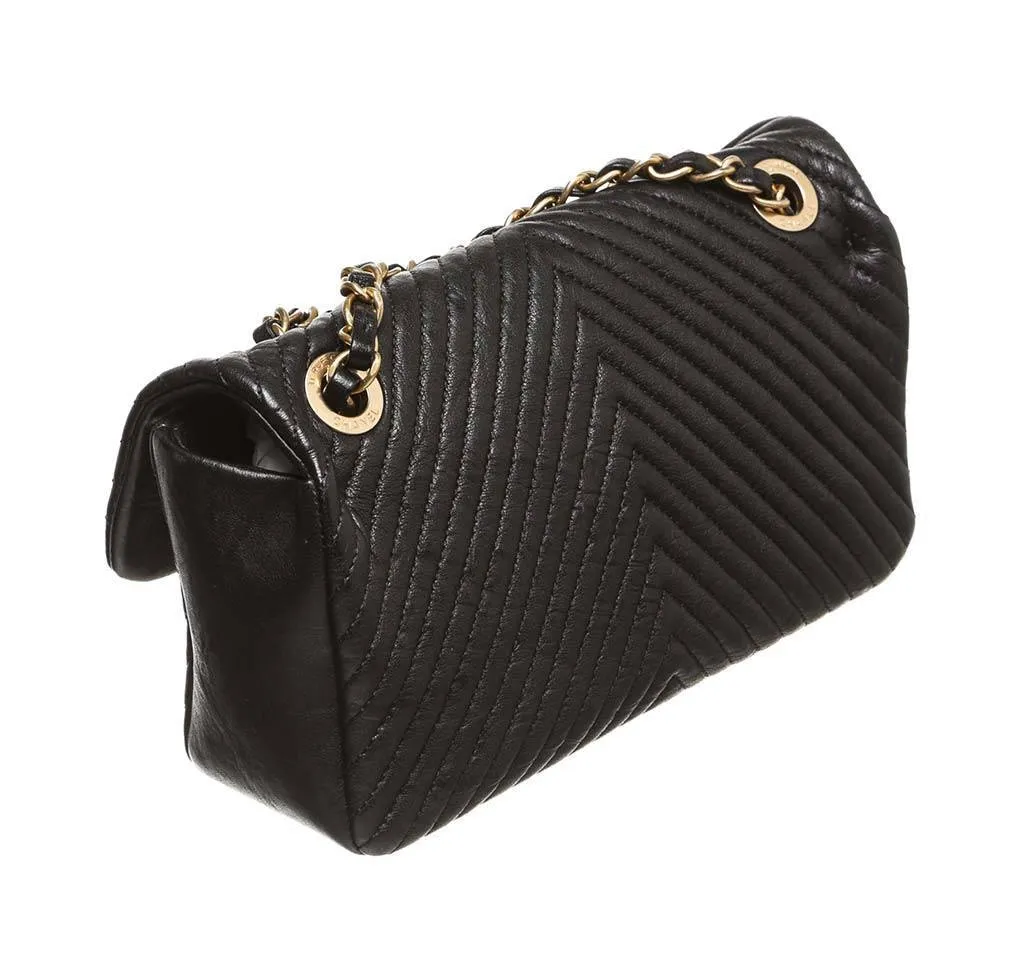 Chanel Black Classic 2.55 Bag Lambskin