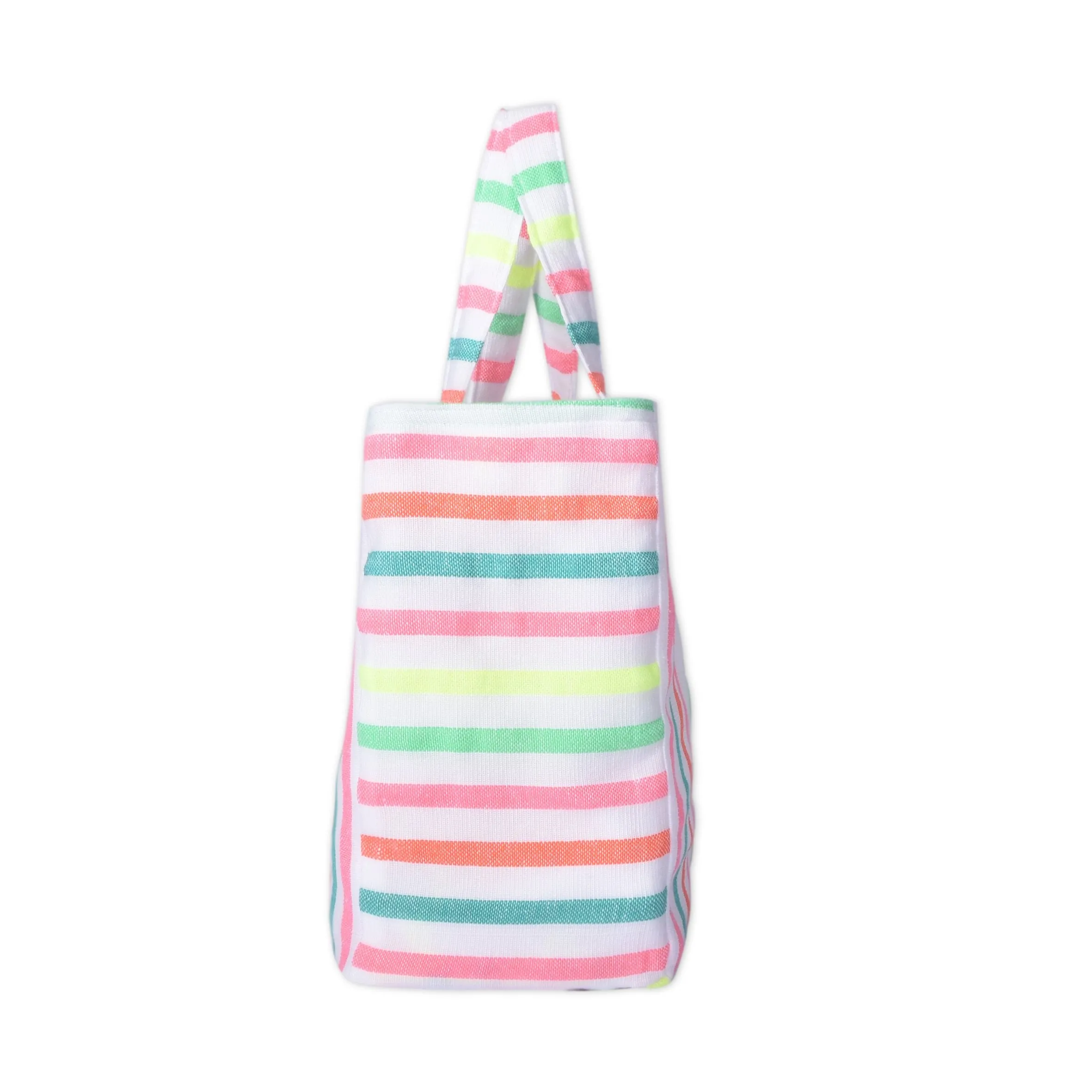 Children's Striped Beach Bag