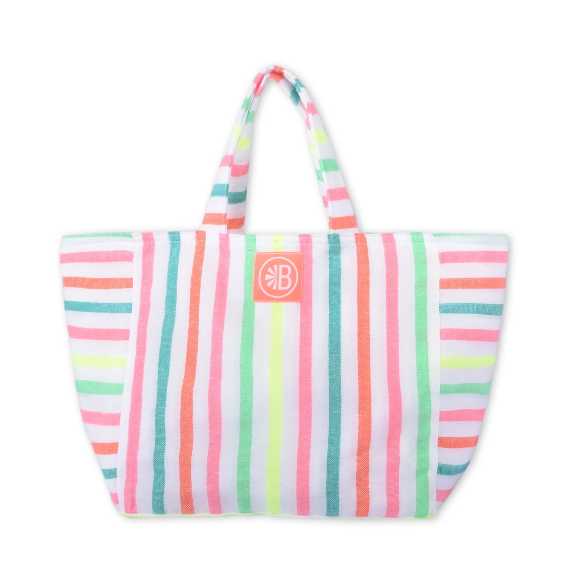 Children's Striped Beach Bag