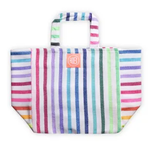 Children's Striped Beach Bag