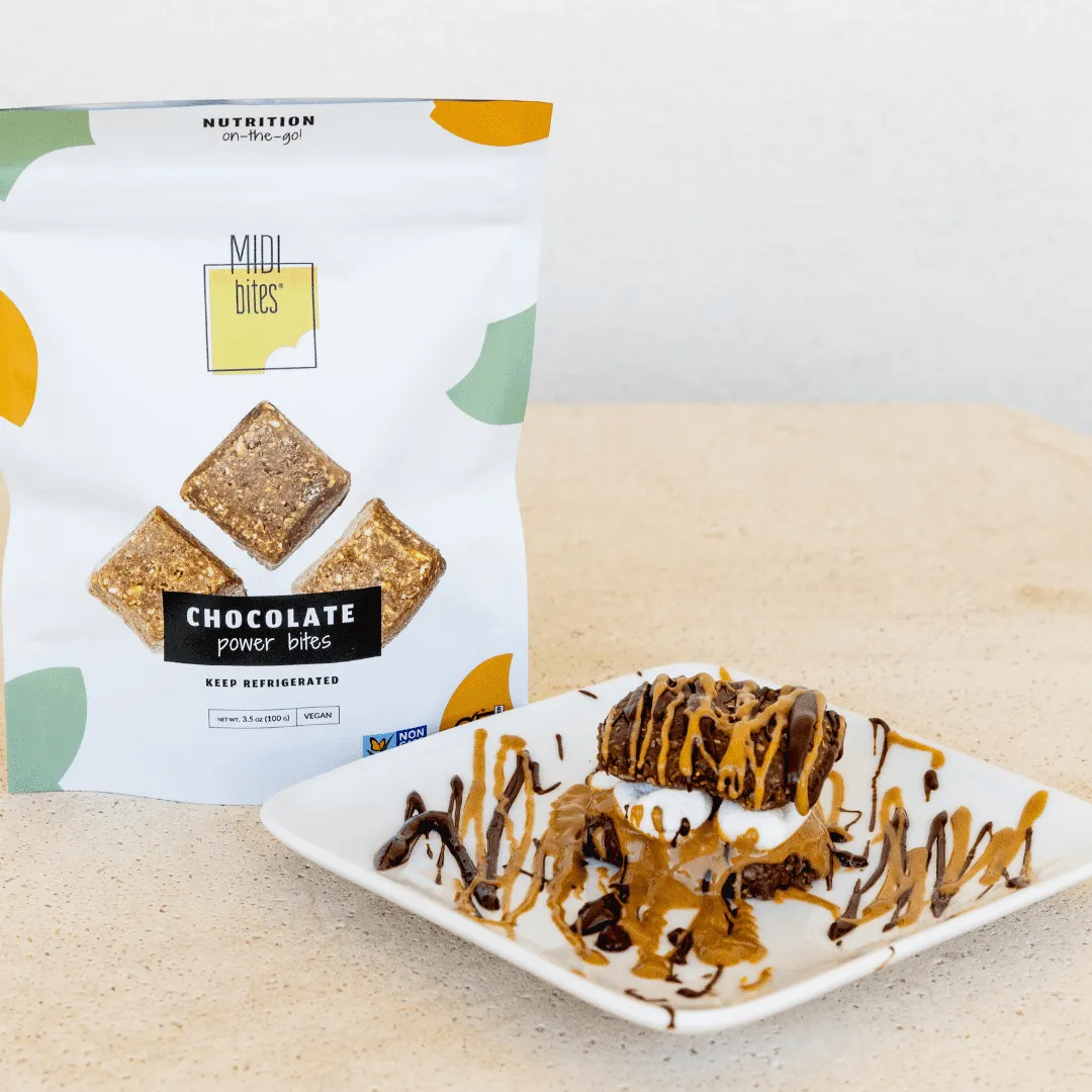 Chocolate nut free protein bites