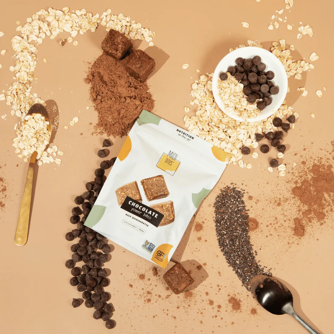 Chocolate nut free protein bites