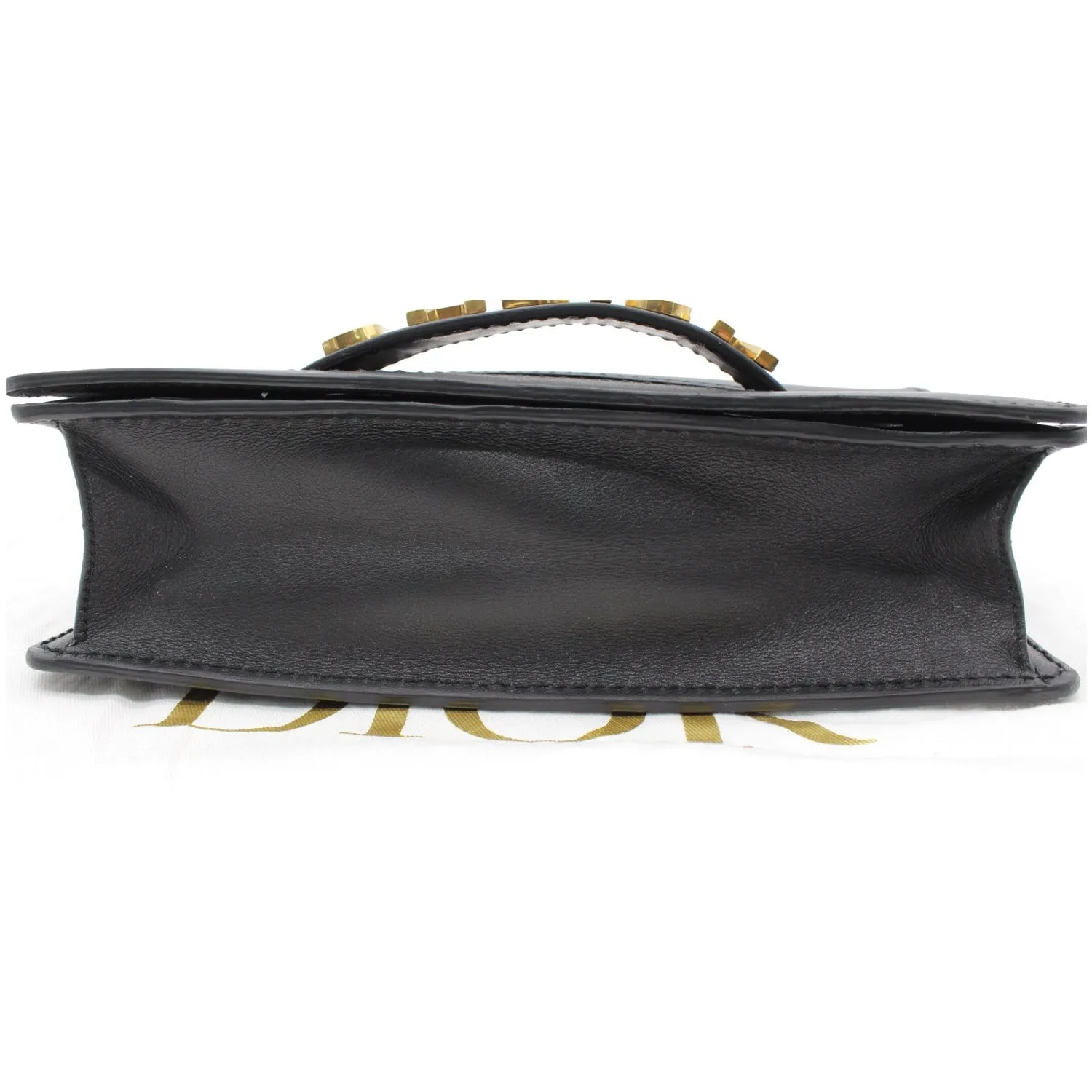 Christian Dior J'Adior Medium Calfskin Leather Flap Shoulder Bag Black - 10% OFF