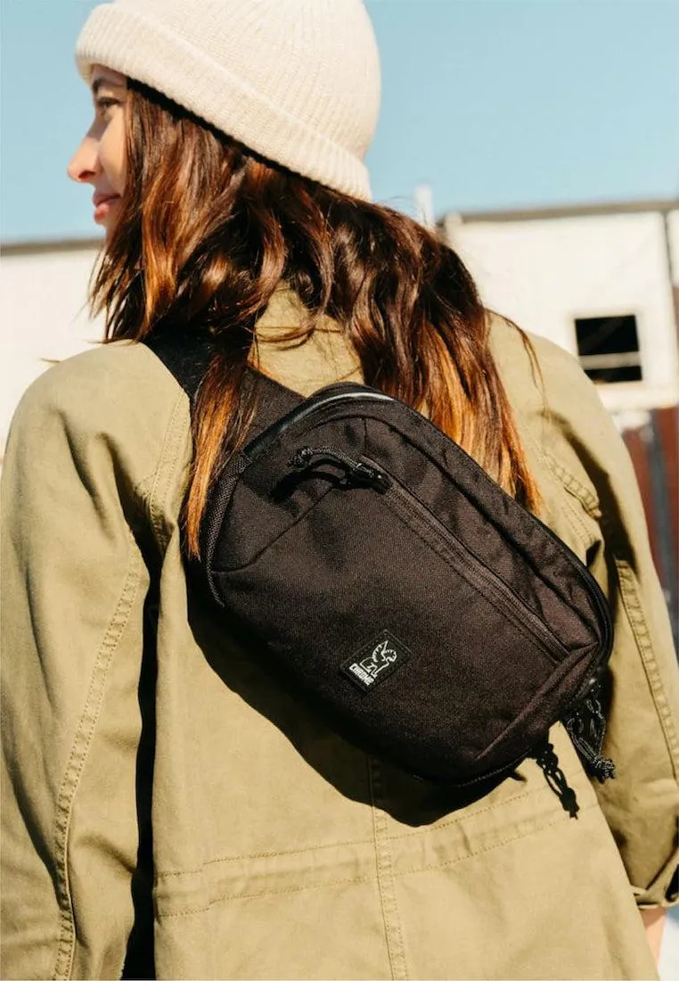 Chrome Industries Ziptop Waistpack Leather Green