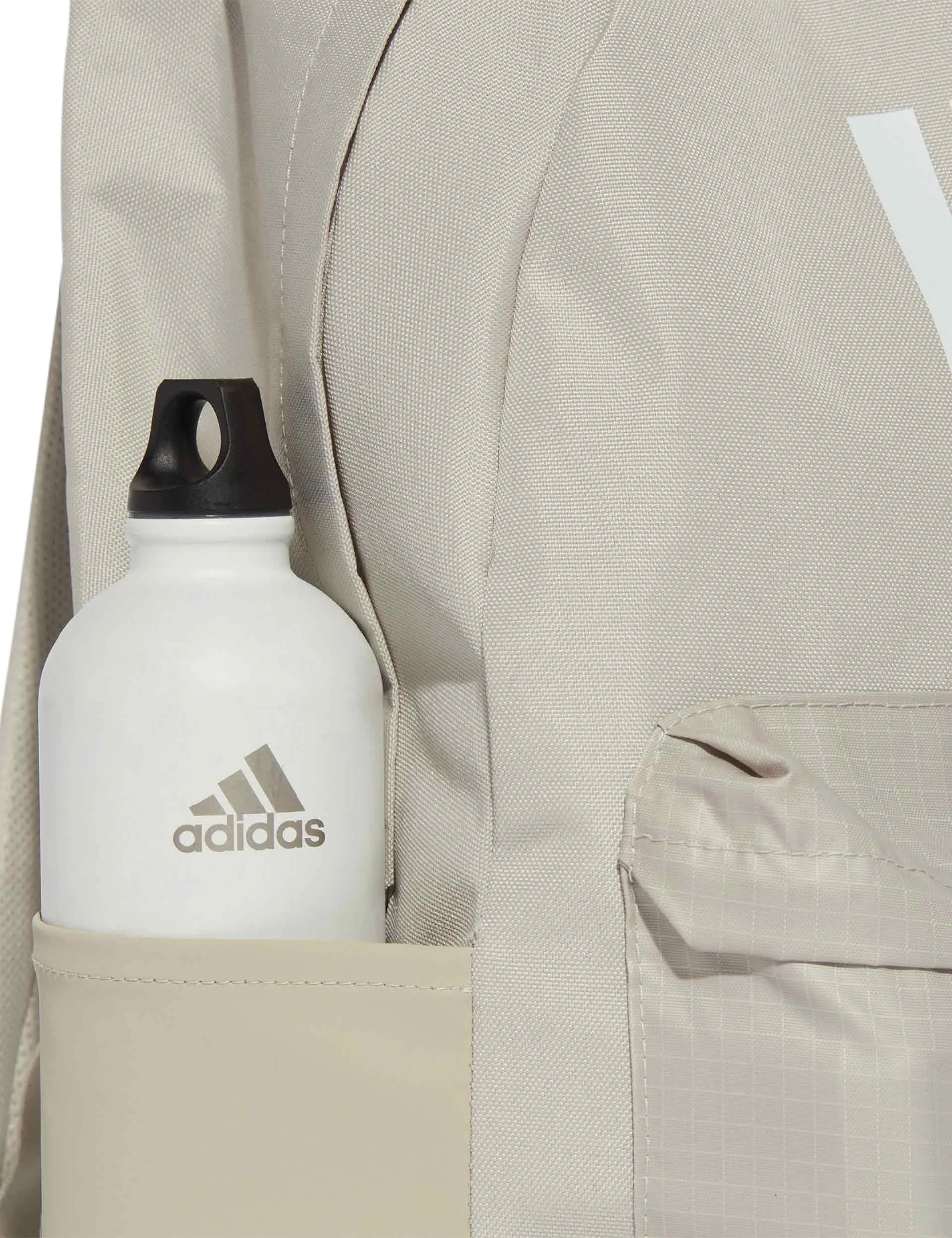 Classic Back-to-School 3-Stripes Backpack - Wonder Alumina/White