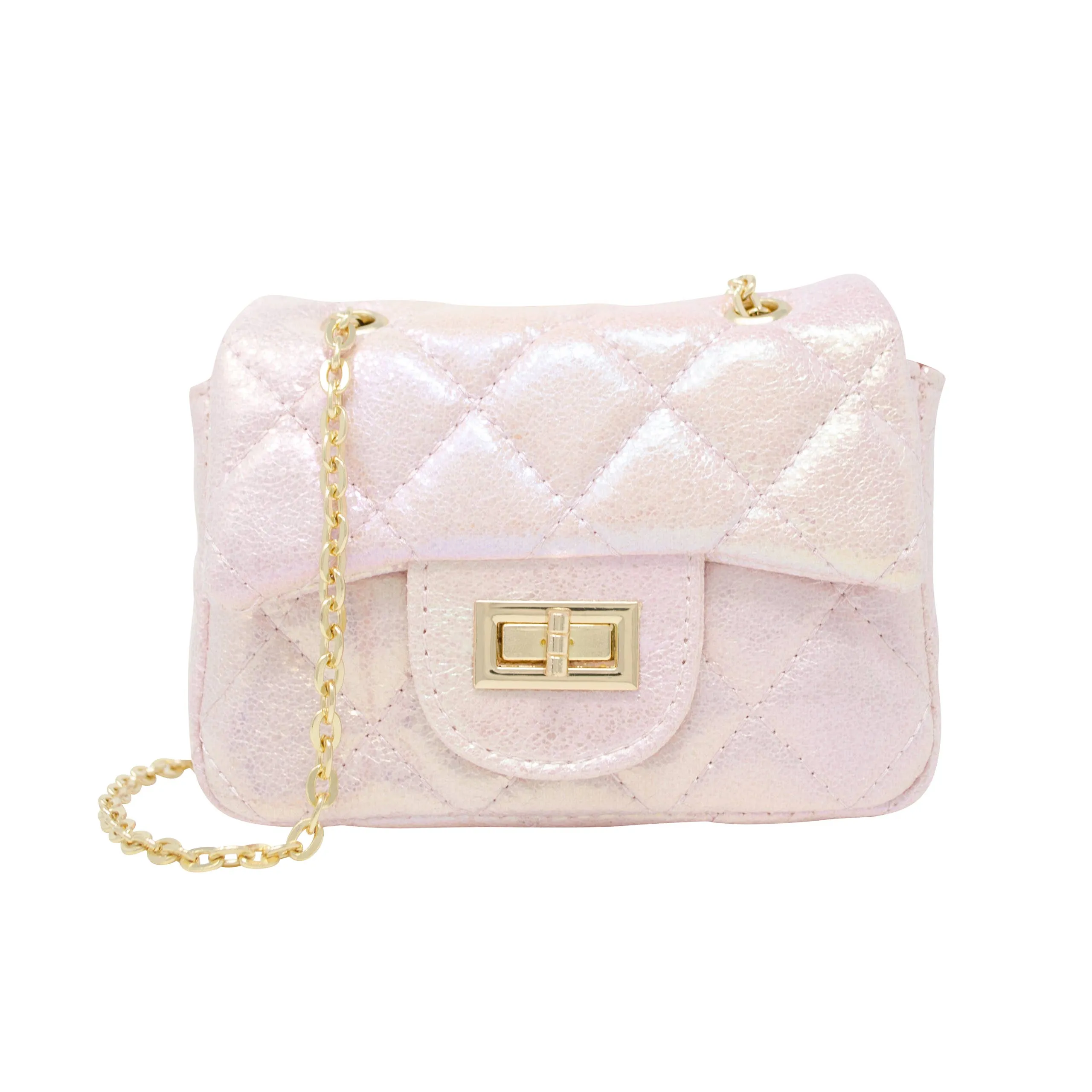Classic Metallic Rainbow Mini Bag