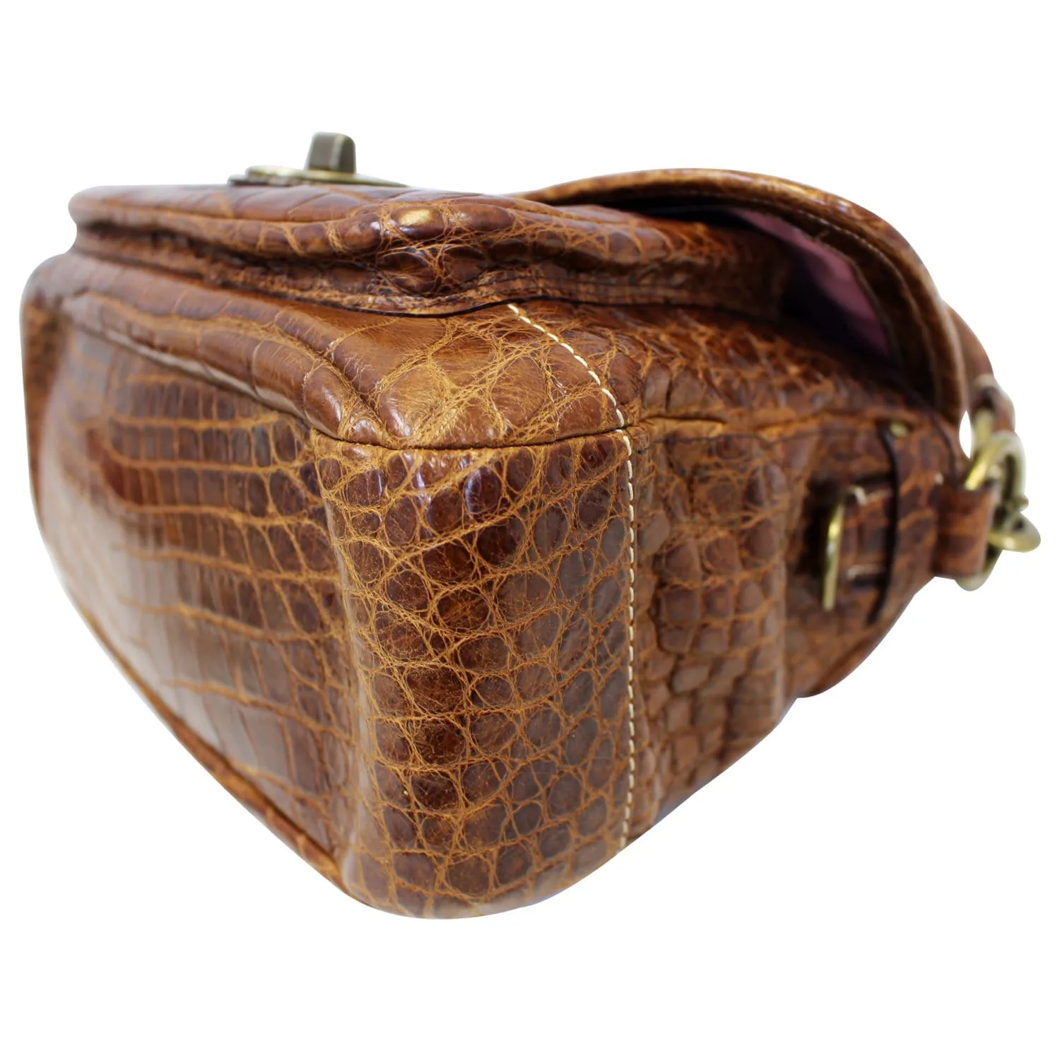COACH Legacy Ali Alligator Leather Shoulder Bag Limited Edition