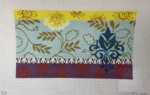 Colors of Praise CL006 Floral Pattern Clutch