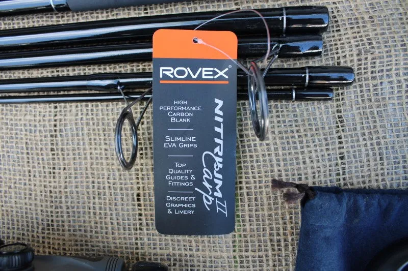Complete 3 Rod Carp Fishing Travel Outfit!!