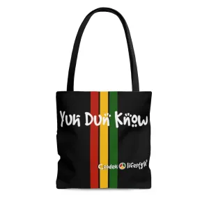 Coodeh Tote Bag (YuhDunKnow-BLK)