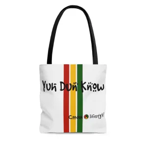 Coodeh Tote Bag (YuhDunKnow-WHT)