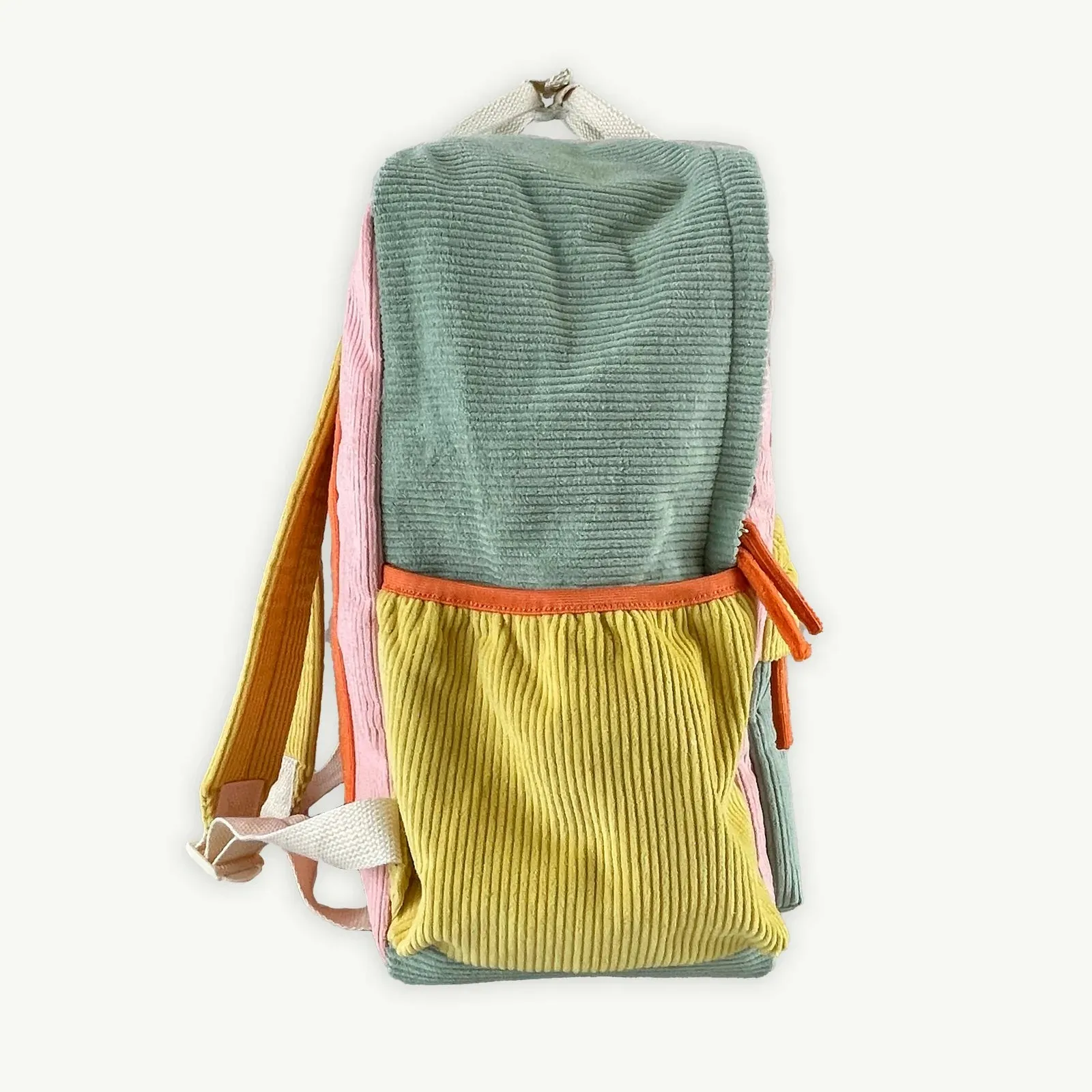 CORDUROY SPLICE ECO KIDS BACKPACK - CANDY