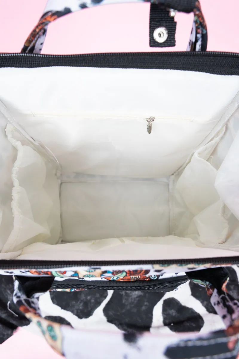 Corpus Christi Cow Diaper Bag Backpack