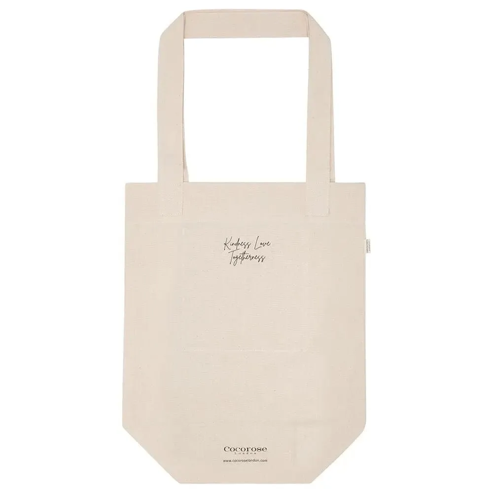 Cotton Canvas Shopping Tote Bag - Cocorose