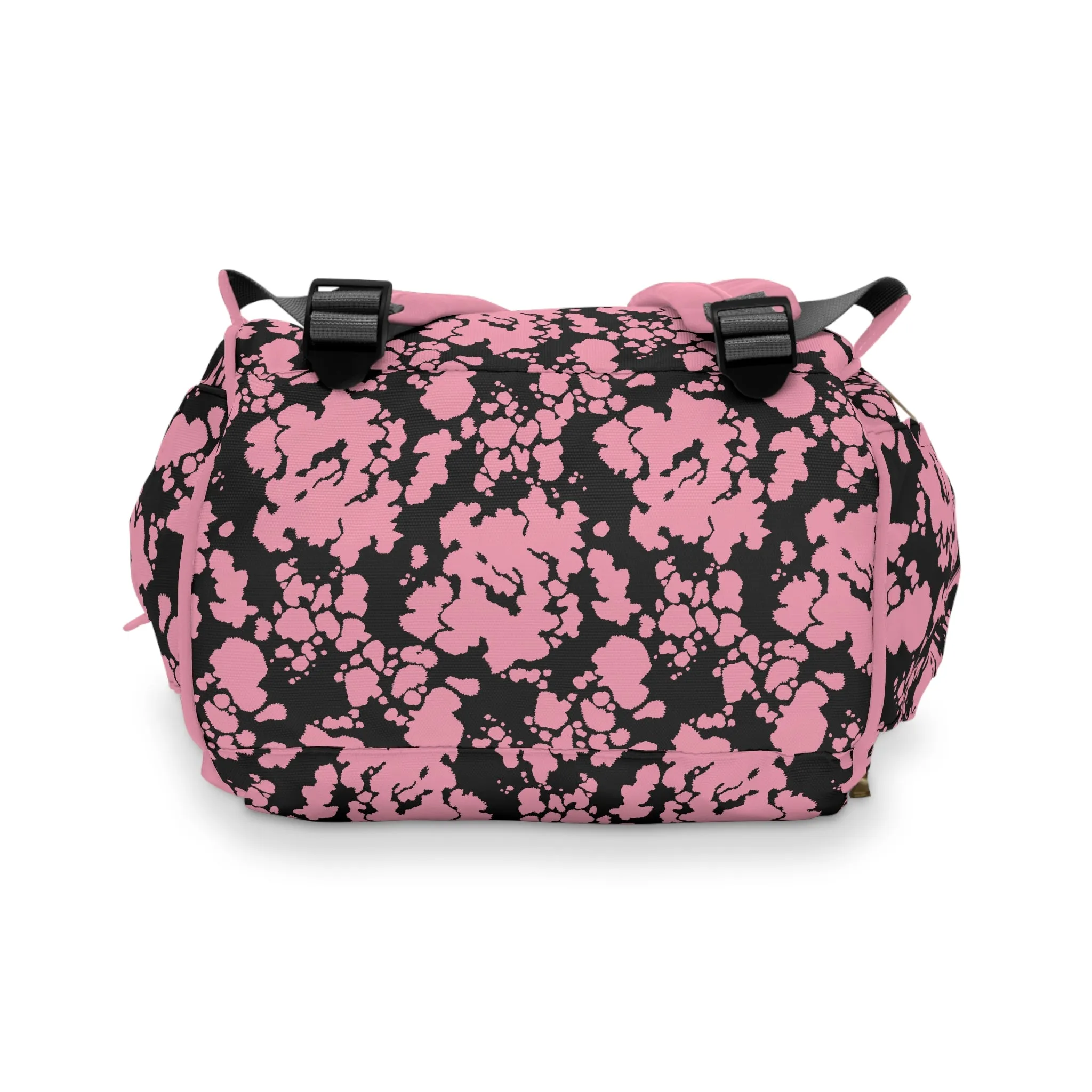 Cowhide Diaper Backpack - Chic & Durable Baby Bag with Genuine Cowhide Patterns, Perfect for Stylish Parents