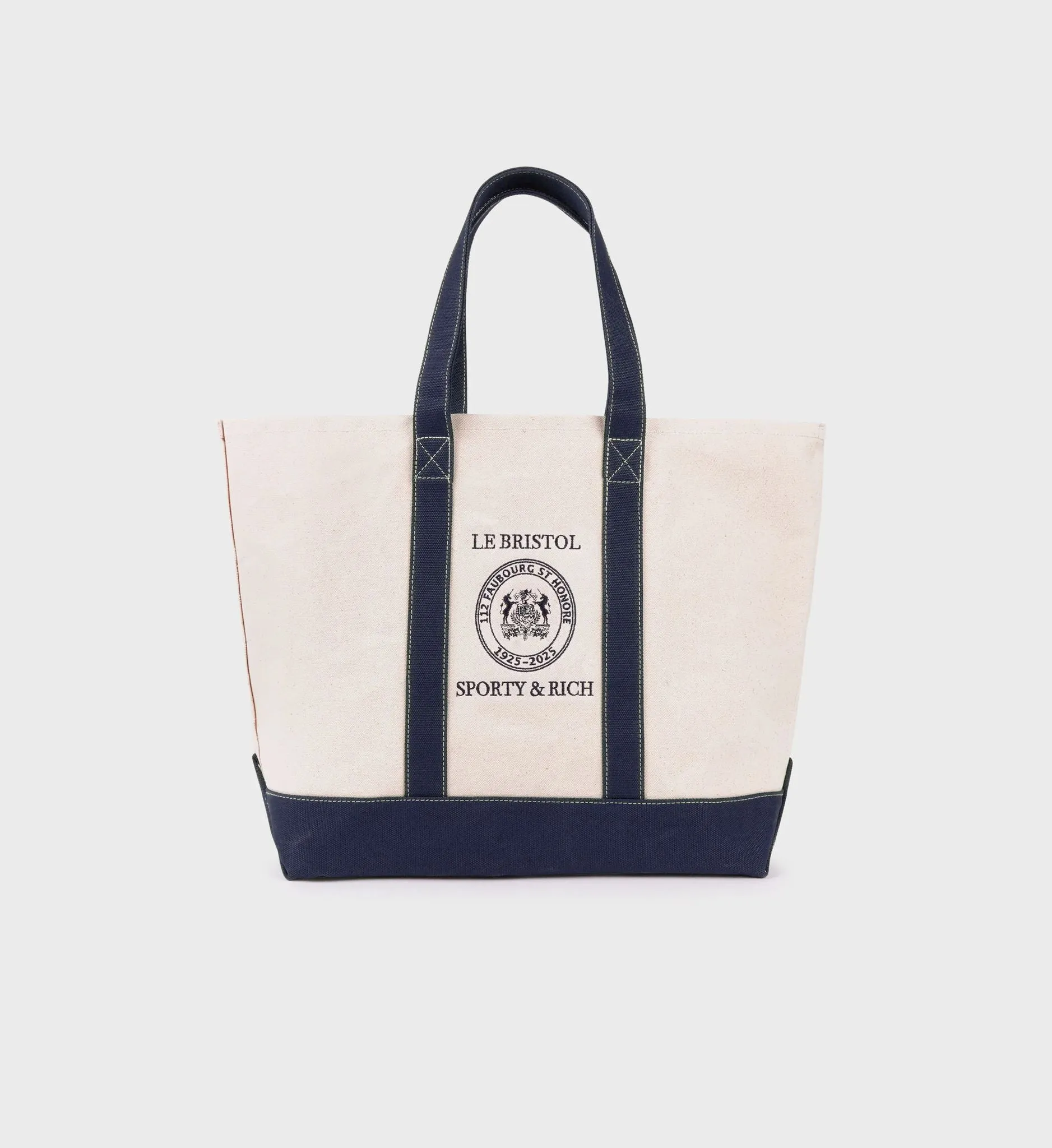 Crest Seal Tote Bag  - Natural