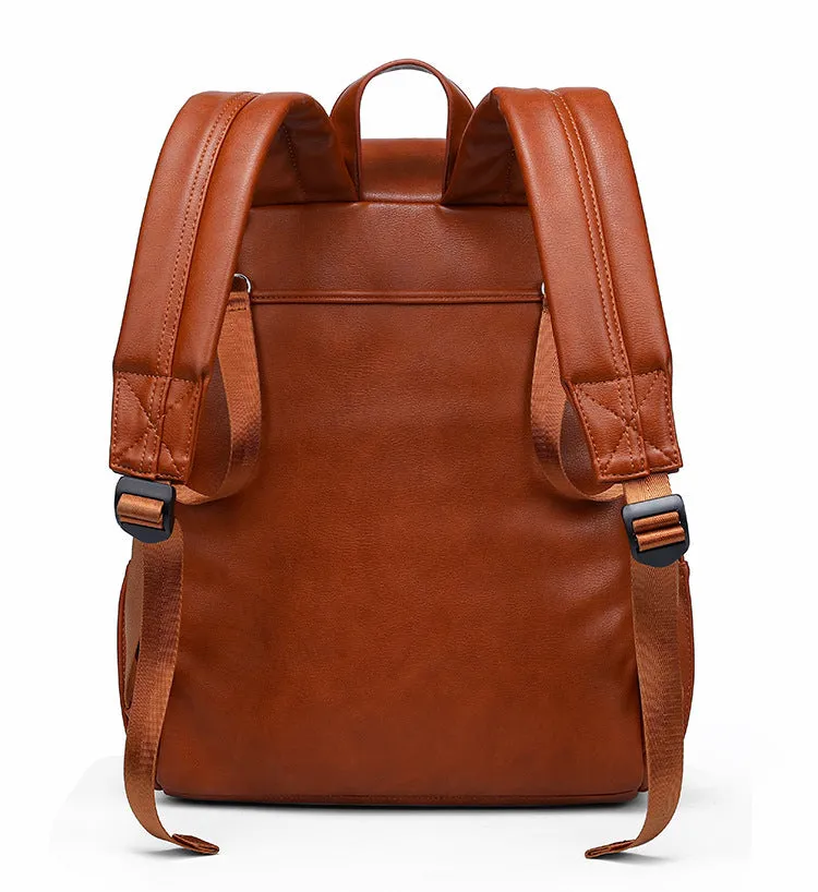 Custom Pu Leather Mommy Bag, Backpack, Dad