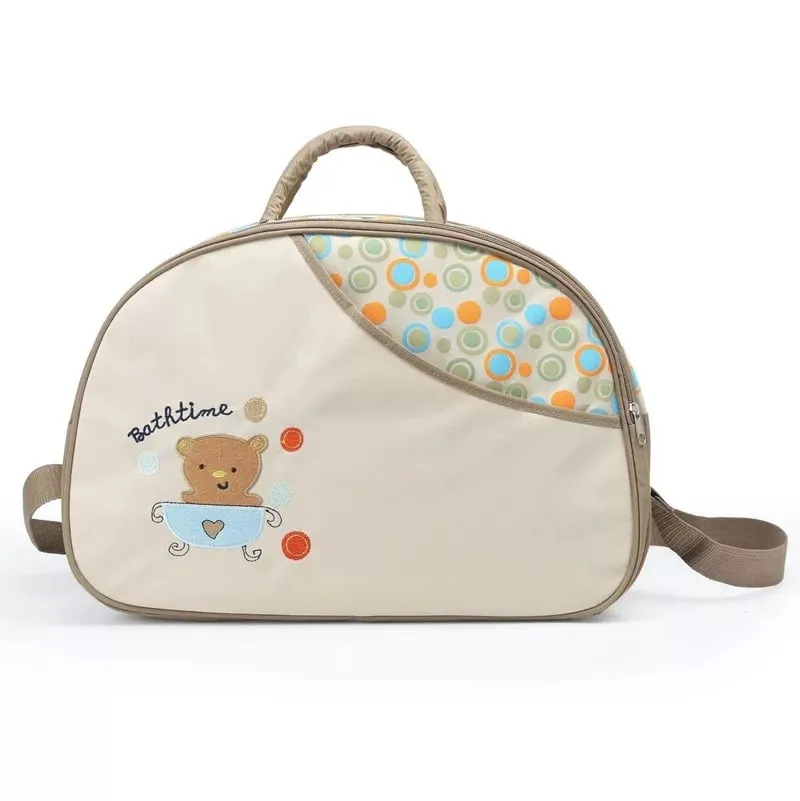 D Shape Diaper Bag in Skin