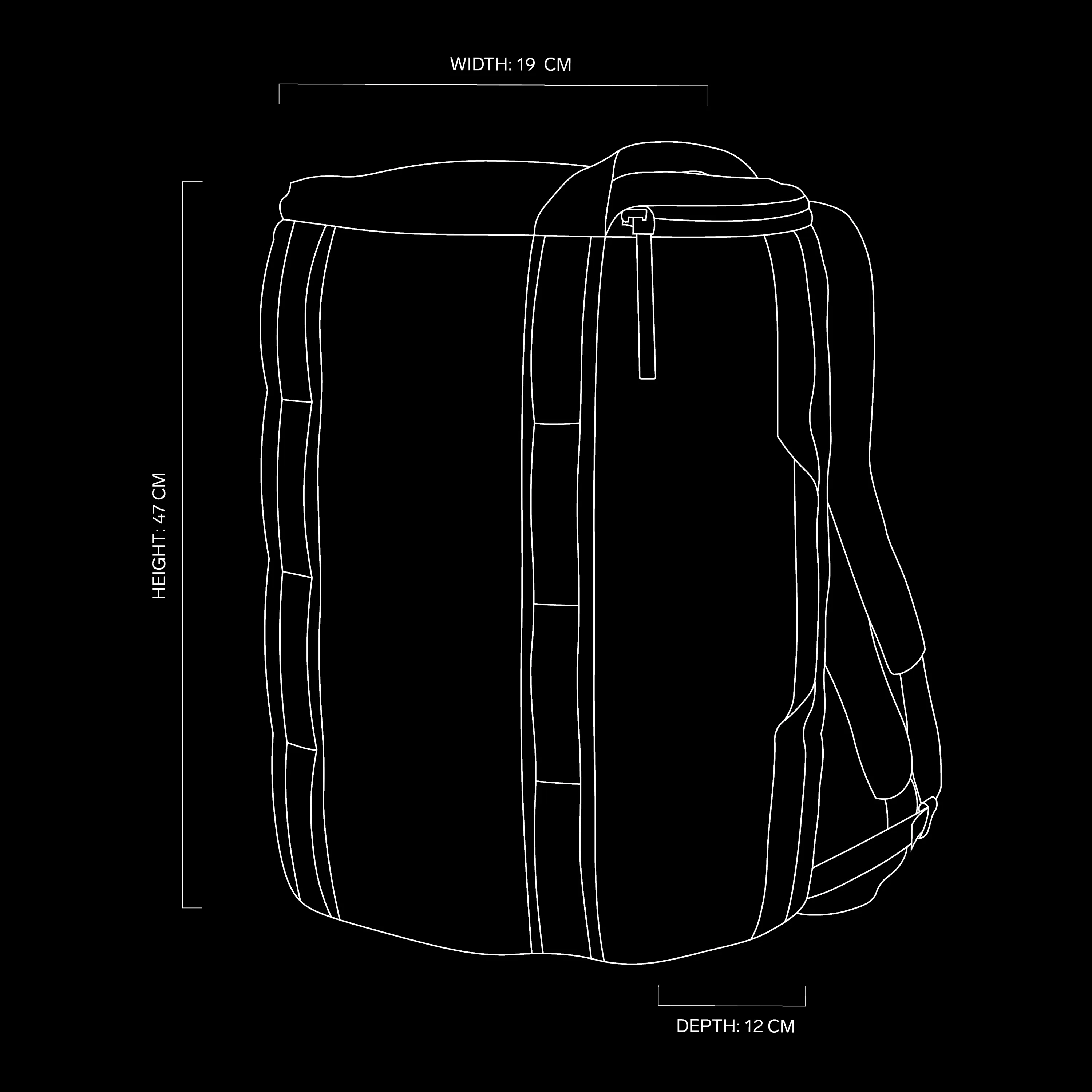 DB Journey - Roamer Duffel 40L - Black Out