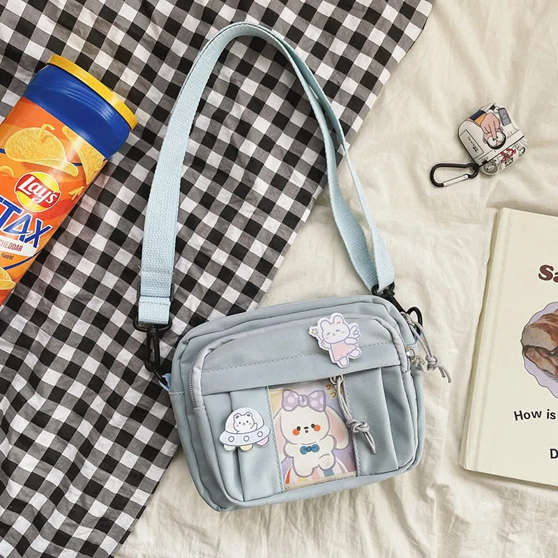 deanwangkt Preppy Style Collage Student Messenger Bag Girls Nylon Tote Bags For Women  Shoulder Bags Womens Crossbody Bag Bolsa Mujer