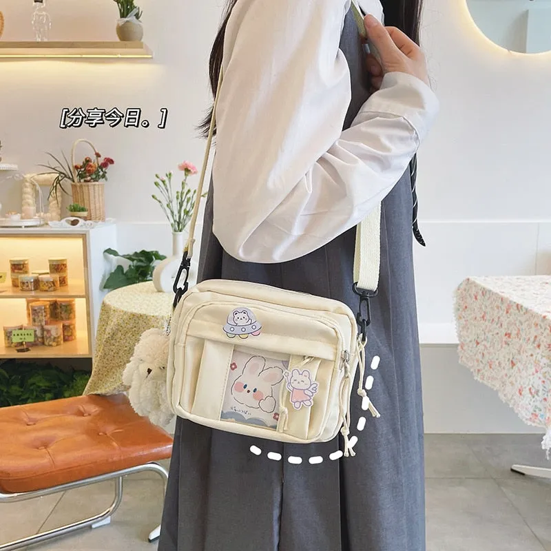 deanwangkt Preppy Style Collage Student Messenger Bag Girls Nylon Tote Bags For Women  Shoulder Bags Womens Crossbody Bag Bolsa Mujer