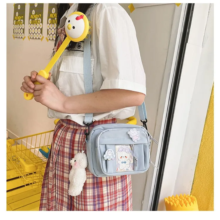 deanwangkt Preppy Style Collage Student Messenger Bag Girls Nylon Tote Bags For Women  Shoulder Bags Womens Crossbody Bag Bolsa Mujer