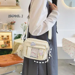deanwangkt Preppy Style Collage Student Messenger Bag Girls Nylon Tote Bags For Women  Shoulder Bags Womens Crossbody Bag Bolsa Mujer