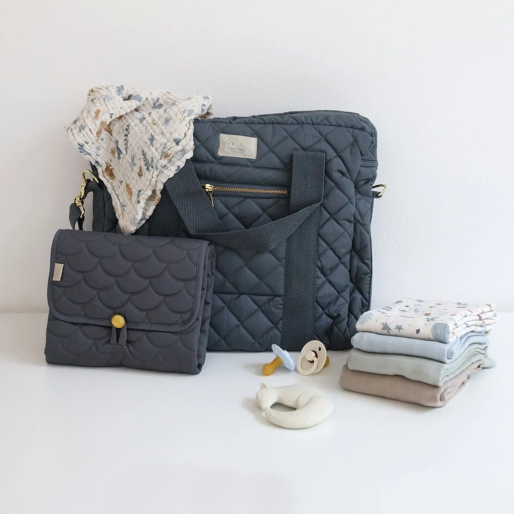 Diaper Bag | Charcoal by Cam Cam Copenhagen