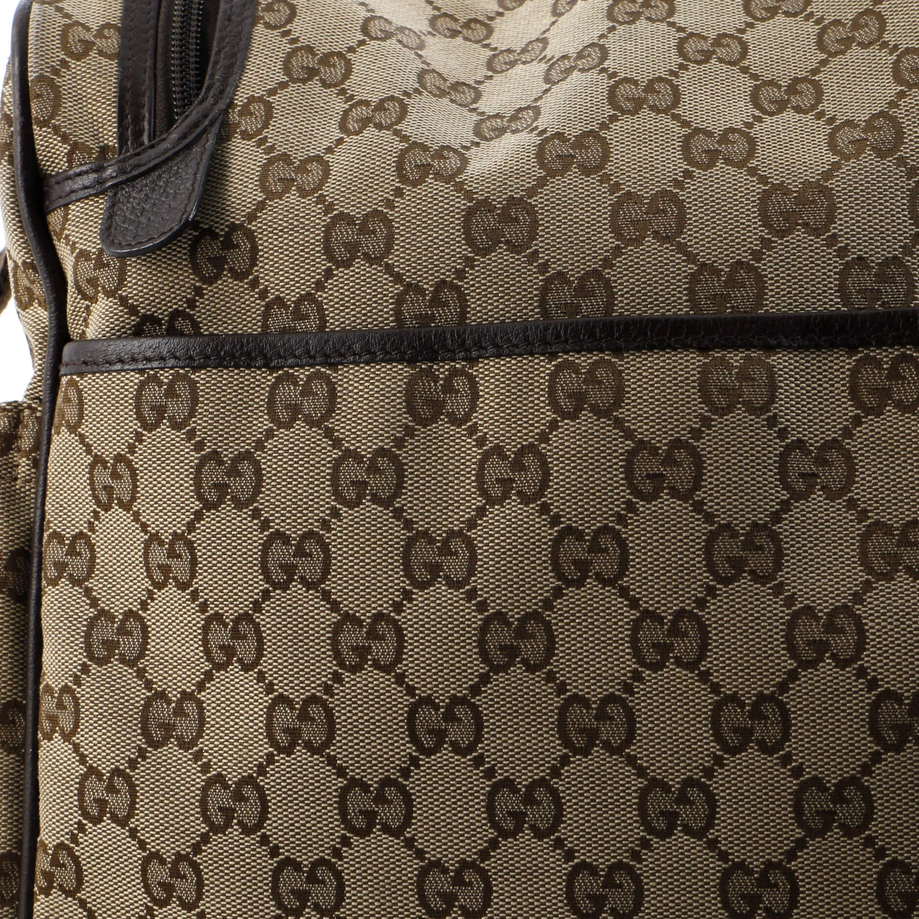 Diaper Crossbody Bag GG Canvas