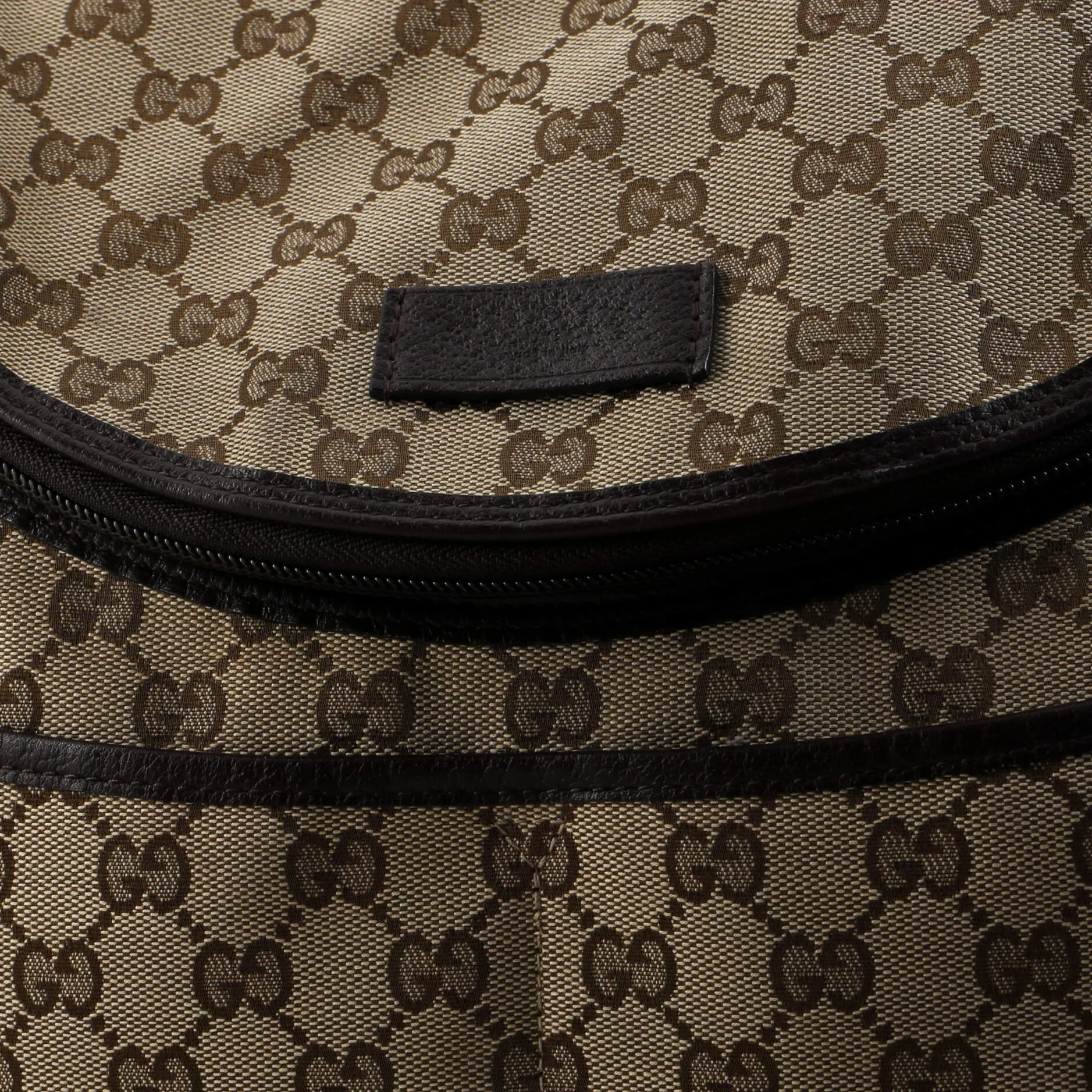 Diaper Crossbody Bag GG Canvas