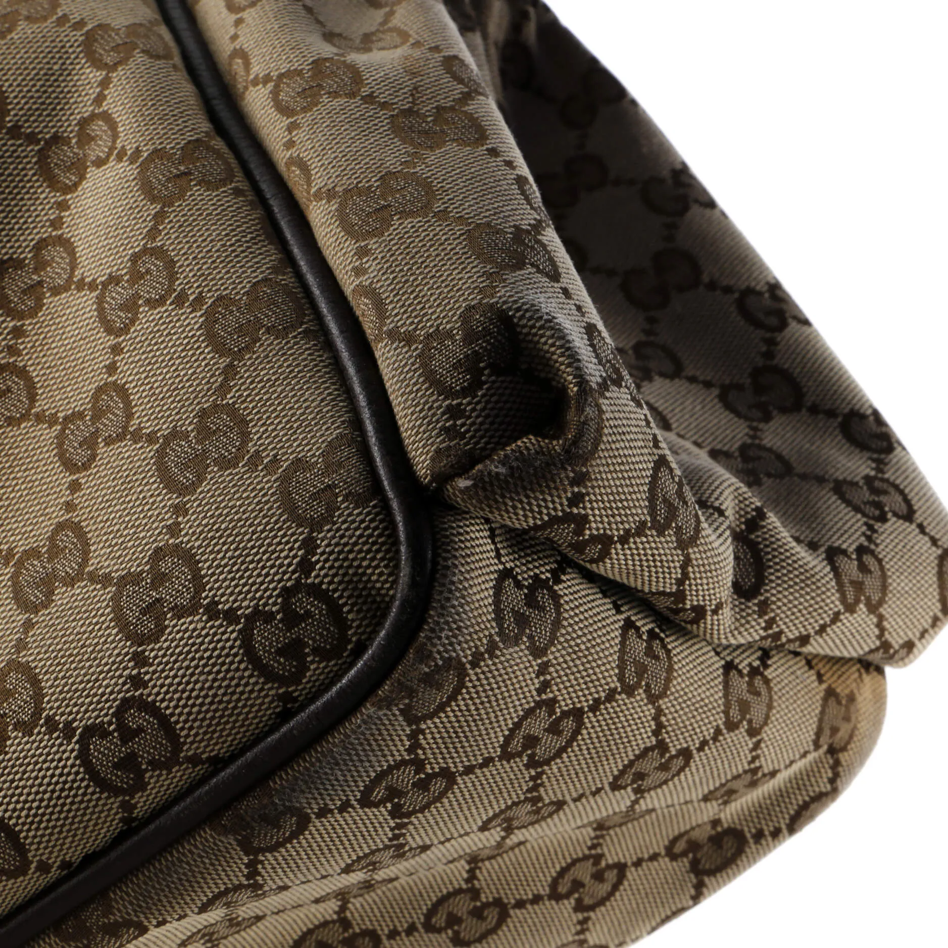 Diaper Crossbody Bag GG Canvas