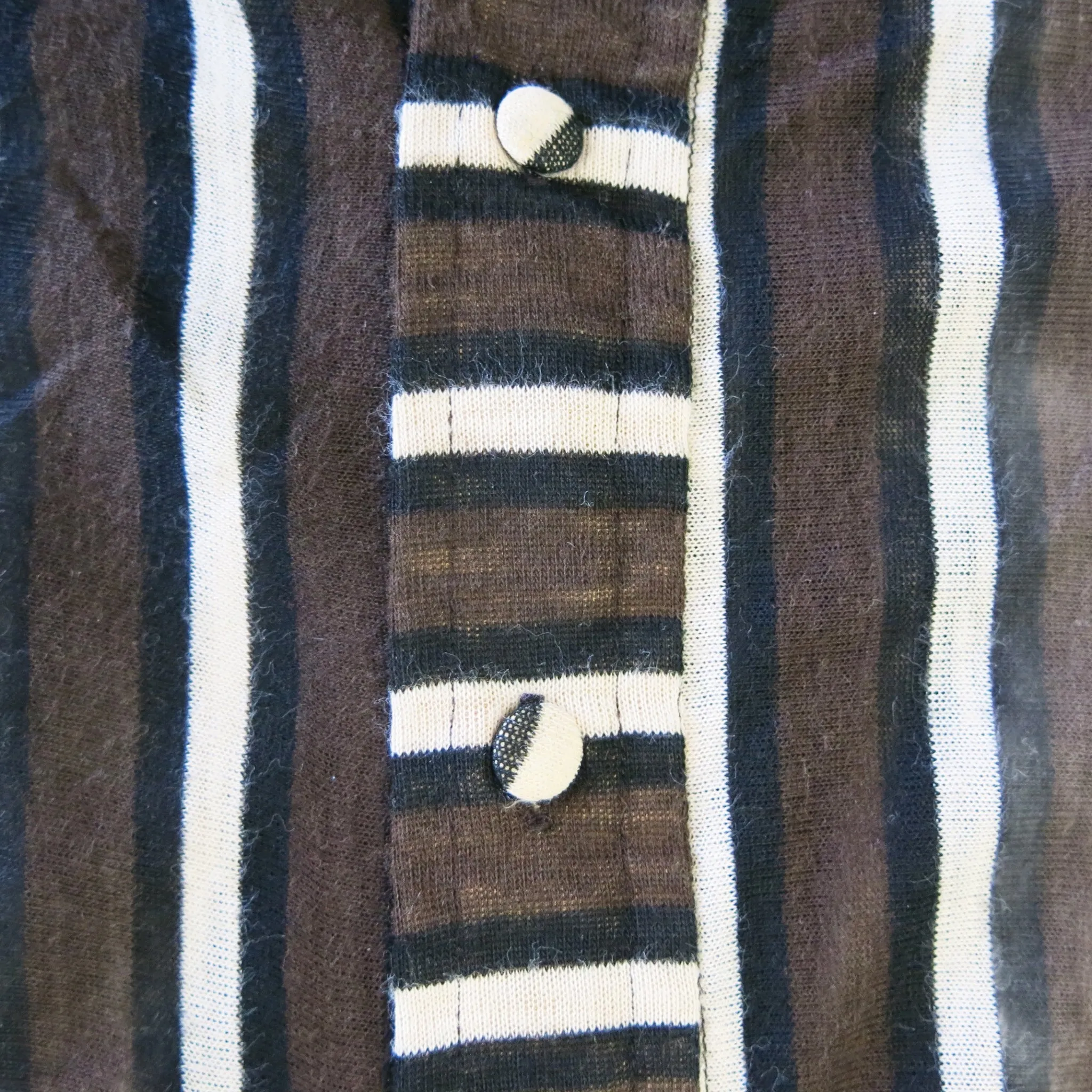 DIY Vintage Biba Fabric Bundle: Classic Striped Jersey